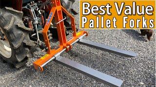 Pallet Forks for Compact Tractor [DELEKS]