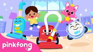 We are The Vacuum Trio! Vroom Vroom Vroom | Nursery Rhymes | Pinkfong Songs