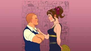 Что будет если ударить одну из девушек Джимми Хопкинса в игре Bully