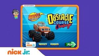 Blaze and the Monster Machines: 'Obstacle Course Challenge' Game Walkthrough | Nick Jr. Games (AD)