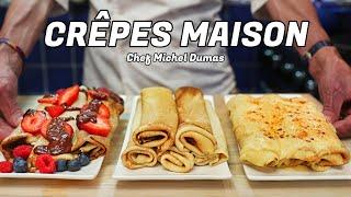 RECETTE DES CRÊPES RAPIDE ET FACILE