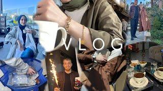 Alışveriş vlog |Birlikte Hazırlanalım Mutfağım için yeni dekorasyon|Elmalı kek tarifi