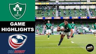 Ireland vs USA HIGHLIGHTS | Rugby Highlights 2021