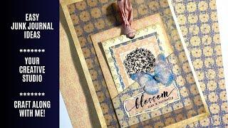 Your Creative Studio - Junk Journal / Glue Book Ideas / Vintage Floral Theme  