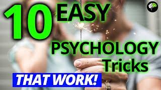 Top 10 Easy Psychological Tricks that Always Work | Psych | Bright side | Psychology student