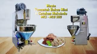 Mesin cetak bakso tipe MKS-MCB 500