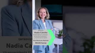 #NadiaCalviño #La7 #shorts