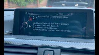 BMW M4 F82 RDC Replacement - Tyre Pressure Monitor fail - MOT Fail - £1000 Saved - TPMS ok