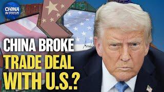 Tougher Trade War Ahead? Trump Slams China for Trade Deal Violations