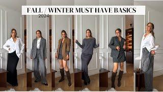 Fall Basic MUST HAVES Scandinavian Style 2024 I SandraEmilia