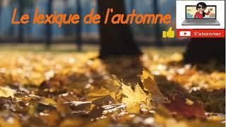 Le lexique de l'automne avec Madame T!  La musique calme!