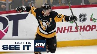 GOTTA SEE IT: Penguins' Crosby Nets His 600th Career NHL Goal