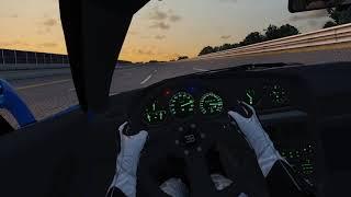 [VR] Bugatti EB110 top speed run Nardo. 353 KM/H  Helmet camera POV