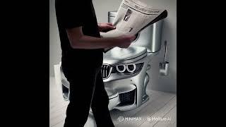 Skibidi Toilet BMW #car #toilet #bmw