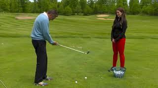 Setting up to the Golf Ball