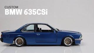 BMW 635csi Custom Restoration Classic Burago build process