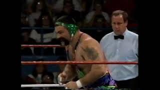 Steiner Brothers vs Jobber Rock Werner & Butch Banks WWF Superstars 1993