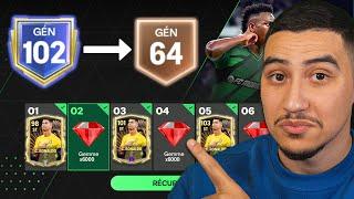 JE RECOMMENCE FC MOBILE POUR PACK RONALDO TOTS 98 