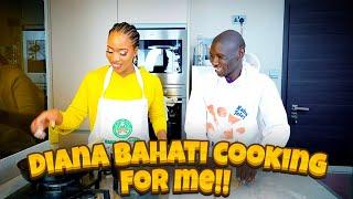 WIFE MATERIAL!! Cooking With Diana Bahati | Stevo Simple Boy.