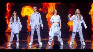  JESC - Olena Usenko, Oleksandr Balabanov, Sophy Ivy and Darina Krasnovetska performing together