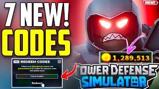 UPDATE!! *NEW* CODES️TOWER DEFENSE SIMULATOR ROBLOX CODES 2024  TDS CODES 2024-TOWER DEFENSE CODES