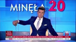 Michał Rachoń wylewa TIGERA - TVP INFO wiesz więcej