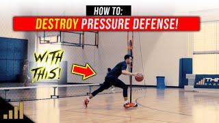 How to: Beat Tight Pressure Defense in Basketball! NEVER GET THE BALL STOLEN AGAIN