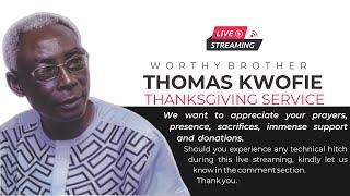 THANKSGIVING LUNCH FOR THE LATE  THOMAS KWOFIE