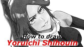 How to draw Yoruichi Shihouin | Bleach | Step by step Tutorial