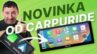 Mega velký CarPlay displej pro starou Škodovku Carpuride W103 Pro (Alisczech vol. 989)