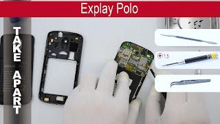 How to disassemble  Explay Polo, Take Apart, Tutorial