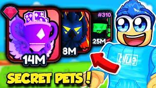 I Got TONS OF SECRET PETS In Rebirth Champions Ultimate!!