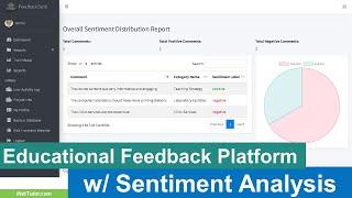 Educational Feedback Platform with Sentiment Analysis