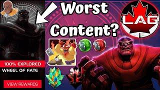 Wheel of Fate Worst Content Ever Released? Lagacy Full Review After 100% Exploration! Rewards? -MCOC