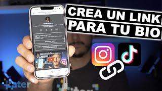 Cómo hacer un link para tu Bio de Instagram, TikTok y YouTube- Tutorial #Later