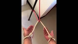 Как легко снять руки с веревки  How to remove hands easily from rope . ↗️.