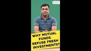 Why do Mutual Funds restrict Fresh Investments? | ETMONEY #Shorts​​