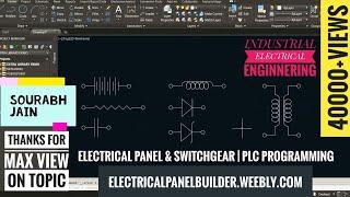 How to design Electrical & Electronics symbols in AutoCAD Electrical