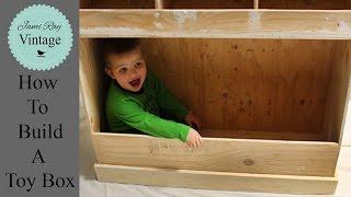 How To Build A Toy Box | Jami Ray Vintage