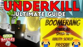 Get UNDERKILL Badge In 1 Second! (Slap Battles)