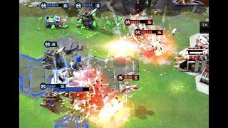 Command & Conquer Rivals: GDI Juggernauts Raining Artillery Creating Wall Of Bombs!!!