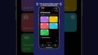 Convert Video to Audio Effortlessly! (iOS 16 Method)
