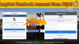 How to login new bgmi facebook account in iOS || iPhone me new bgmi id ko login kaise kare 2022