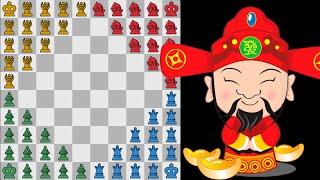 Amazons vs Chancellors vs Archbishops vs Generals | Fairy Chess