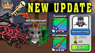 HALLOWEEN EVENT PART 2 | I GOT VOID KEEPER SWORD And MEDALS In NEW UPDATE of Pull A Sword!