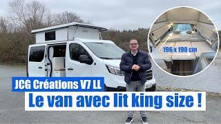 JCG Créations V7 LL : le van avec lit King size !