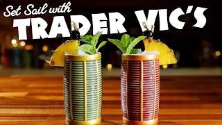 Full Steam Ahead with 2 Trader Vic Cocktails Featuring Bourbon and Scotch