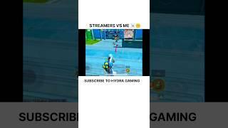 STREAMERS VS ME ️ #youtube #bgmi #shorts #hydragaming