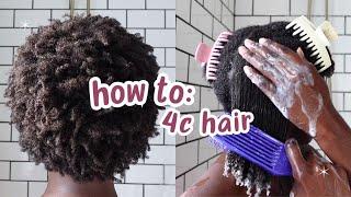 Curly Hair 101: Beginners Guide to 4C Hair