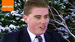 Irish Schoolboy With Thick Accent Warns of "Frostbit"